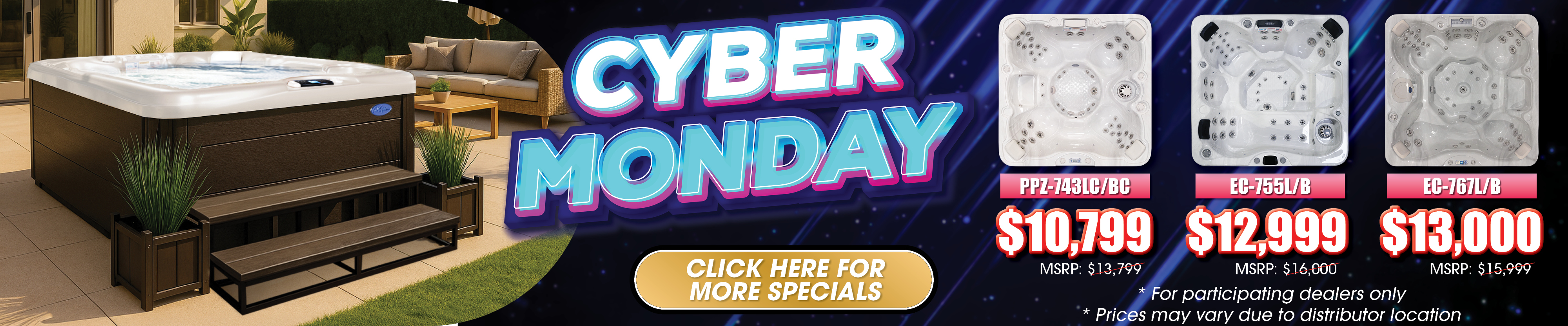 Calspas hot tub being used in a family setting - Lynn