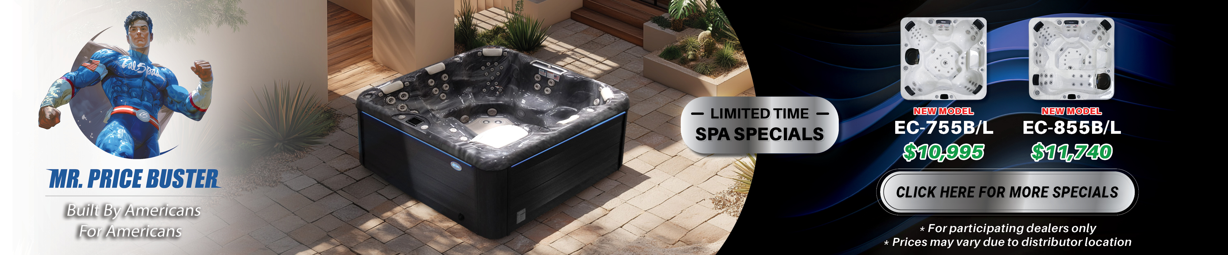 Calspas hot tub being used in a family setting - Lynn